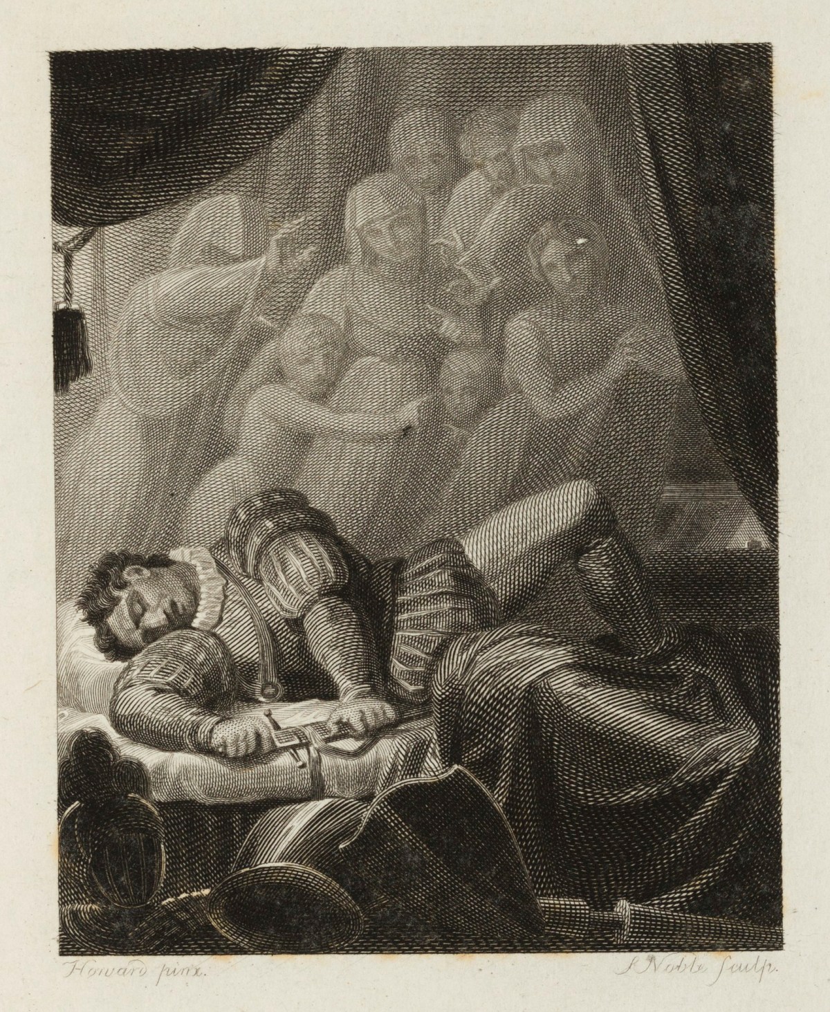 Henry Howard RA, The death of the soldier