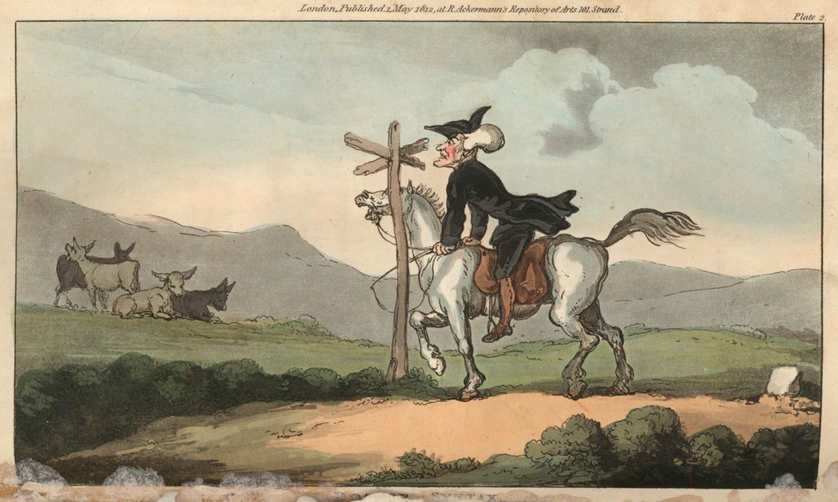 Thomas Rowlandson, Doctor Syntax loses his way
