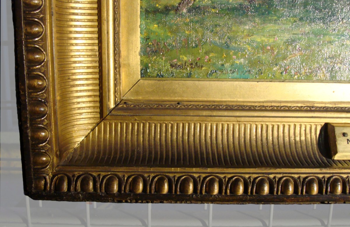 Unknown, Frame for Mark Fisher RA 'An Orchard in the Spring'