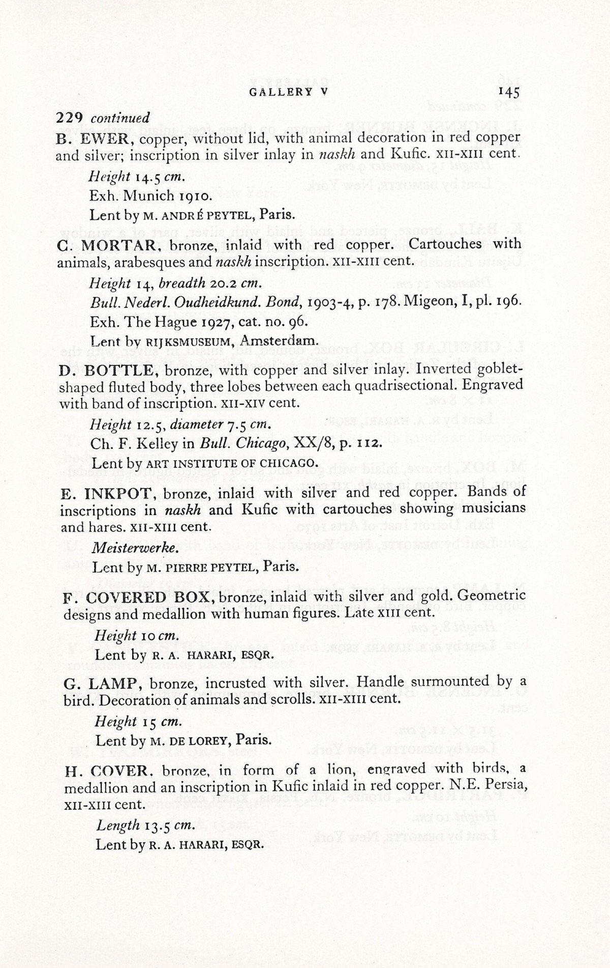 Page 173 of 1931 - International Exhibition of Persian Art