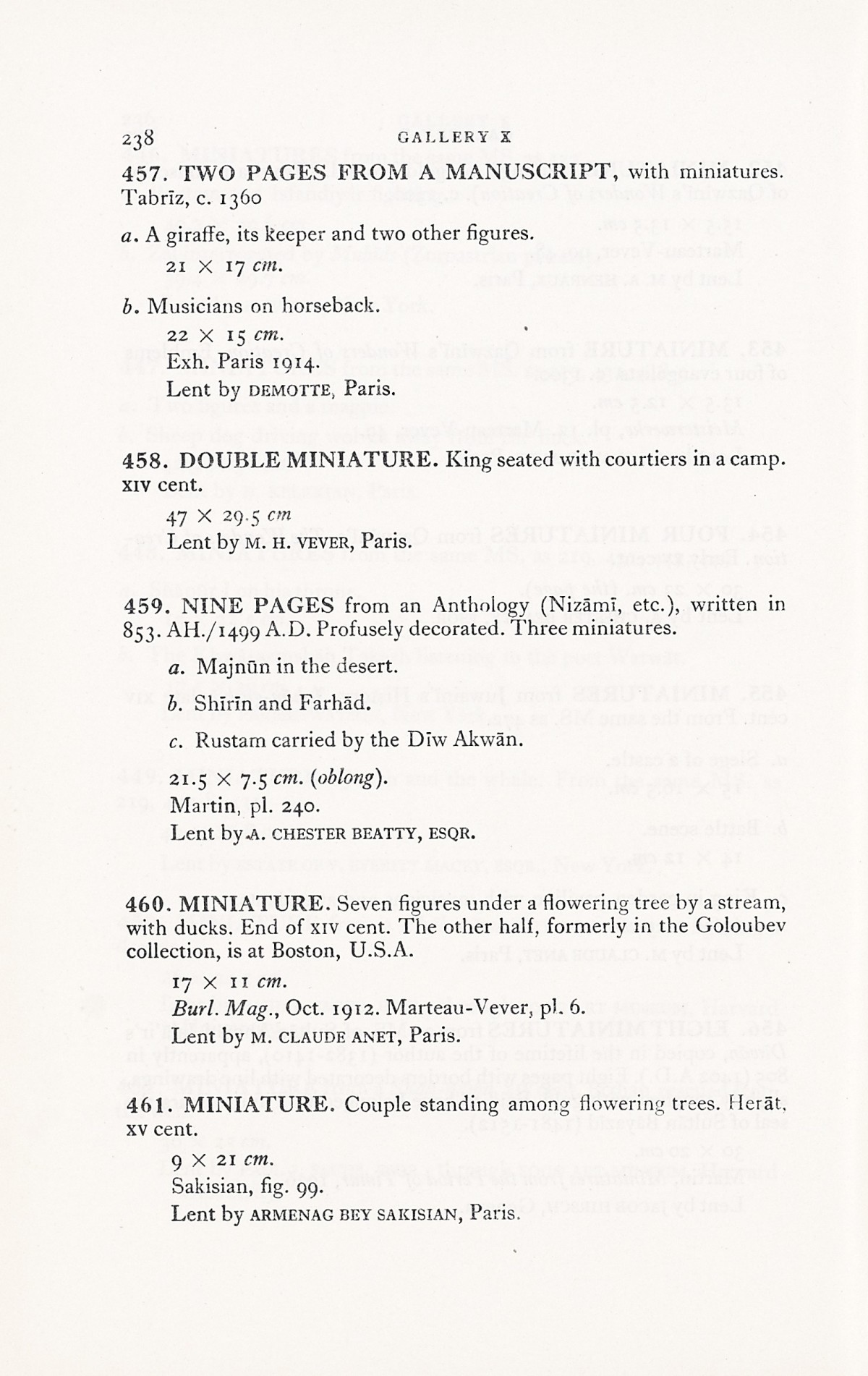 Page 266 of 1931 - International Exhibition of Persian Art