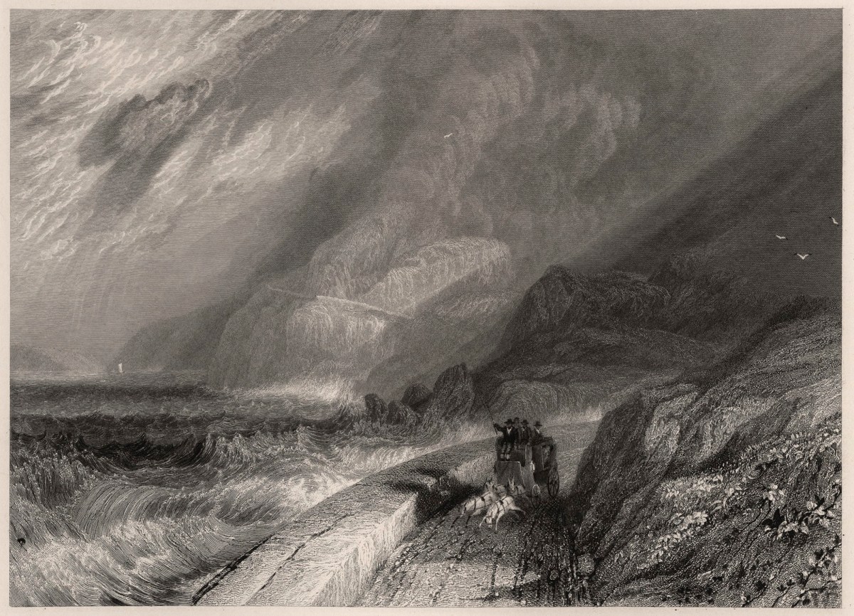 J.M.W. Turner RA, Penmaen Mawr, Caernarvonshire