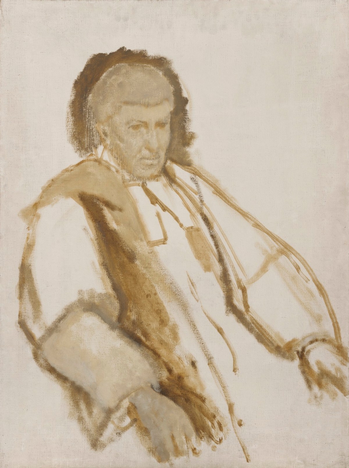 Unknown artist, Portrait of an unidentified man