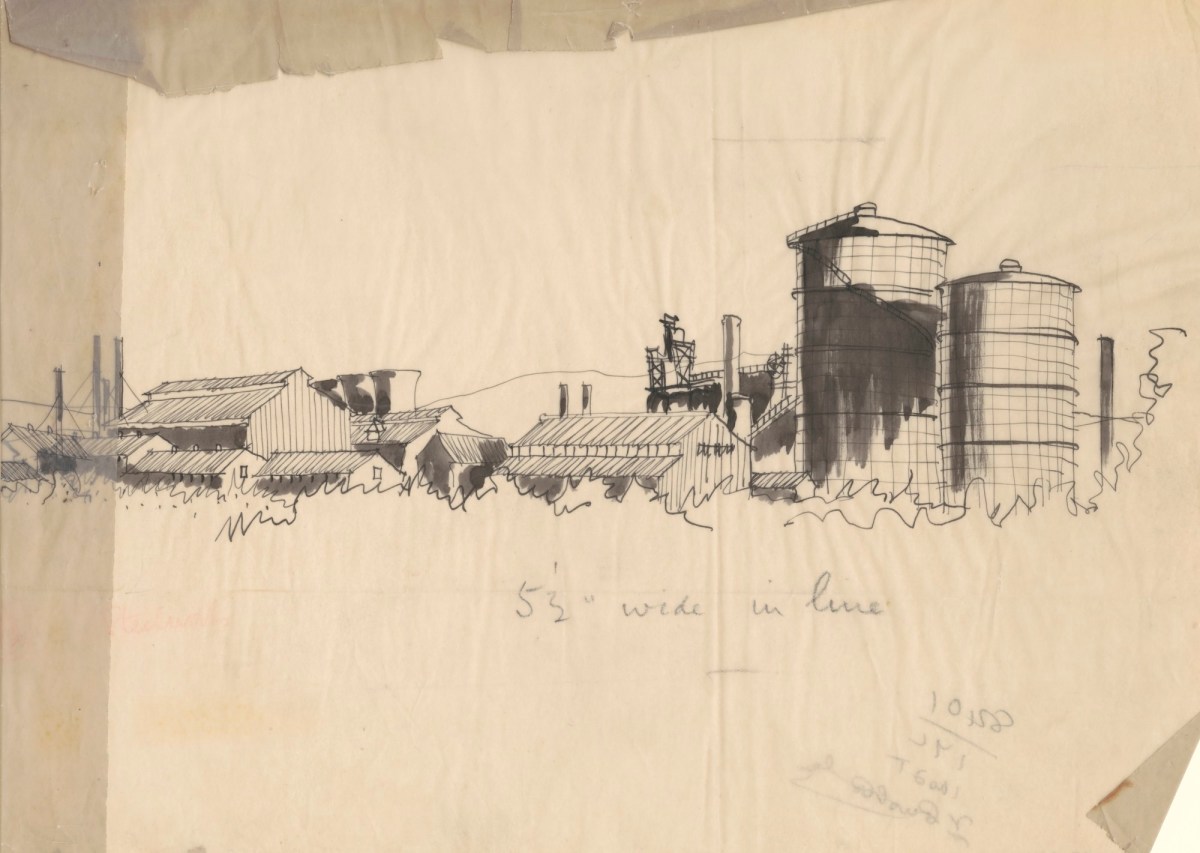 Sir Hugh Casson PRA, Industrial landscape