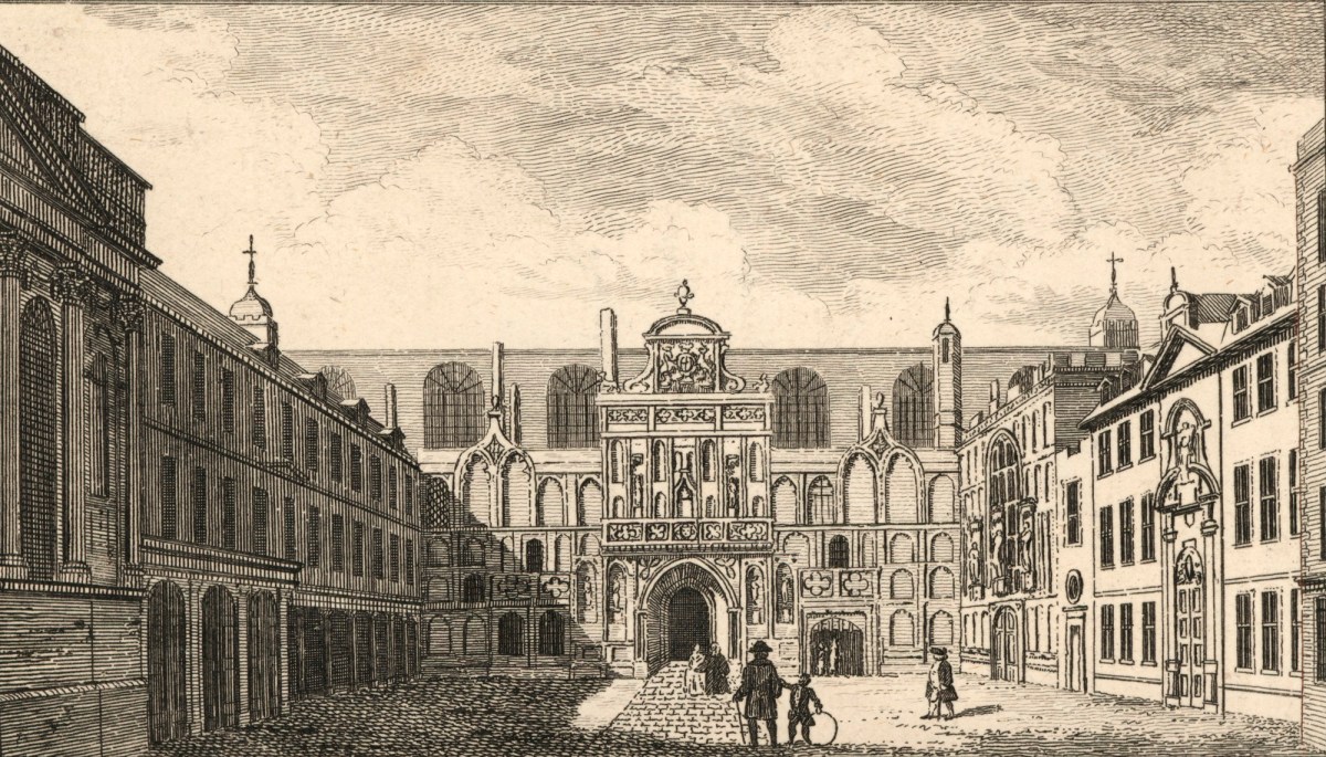 Samuel Wale RA, View of Guildhall, City of London