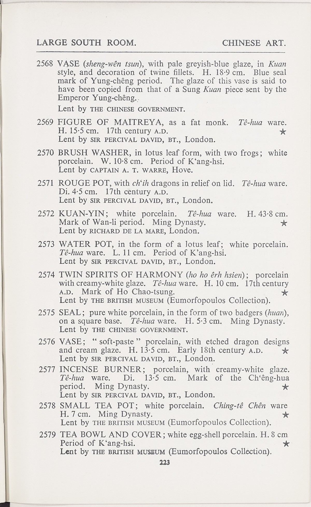 Page 251 of 1935-36 - International Exhibition of Chinese Art