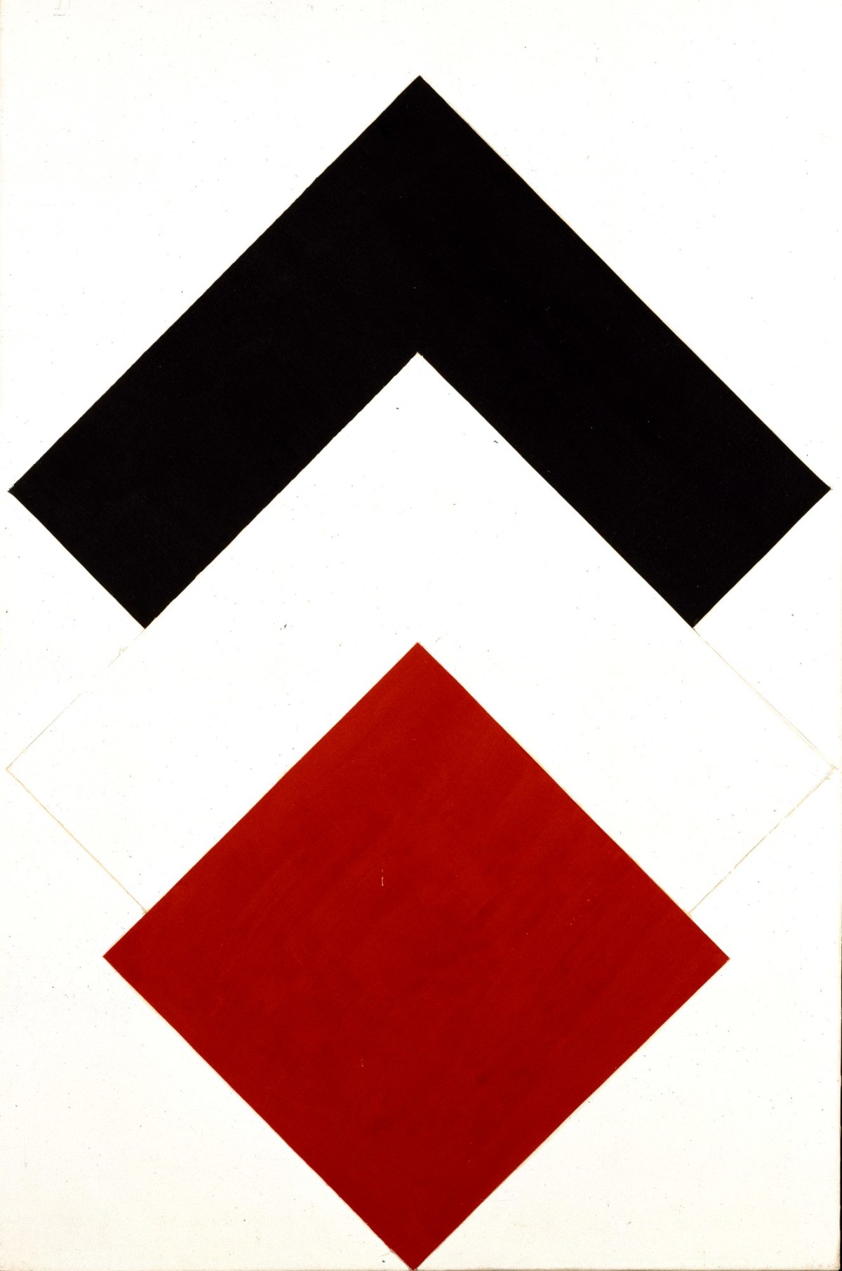Sir Terry Frost RA, Red, Black and White