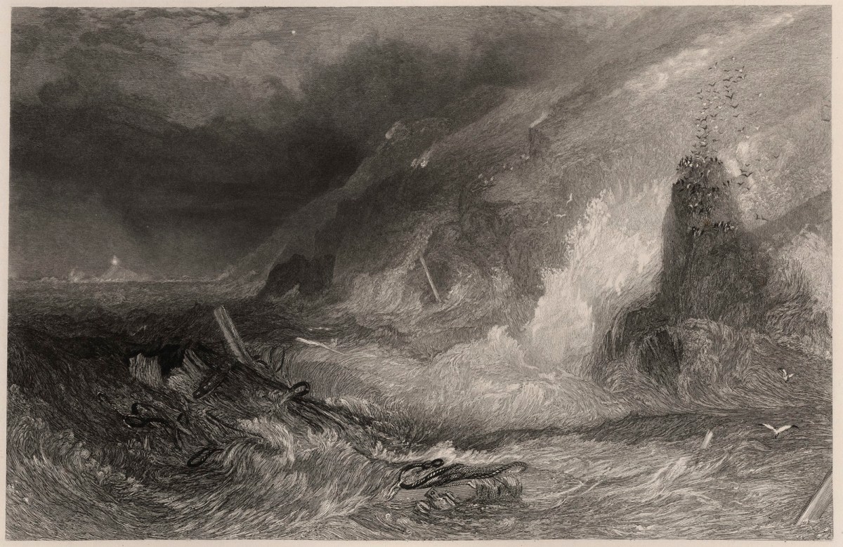 J.M.W. Turner RA, Longships Lighthouse, Lands End