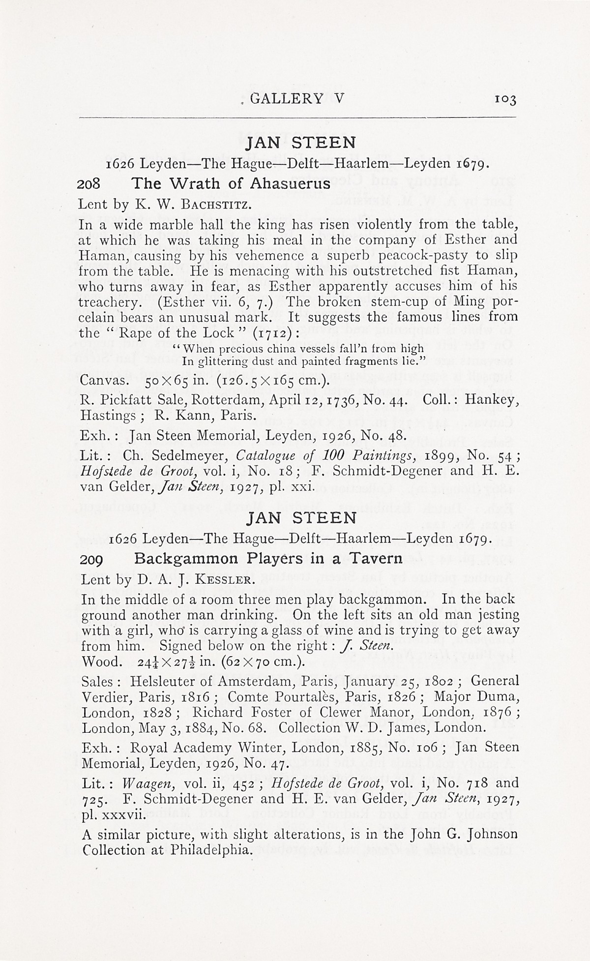 Page 107 of 1929 - Exhibition of Dutch Art 1450-1900