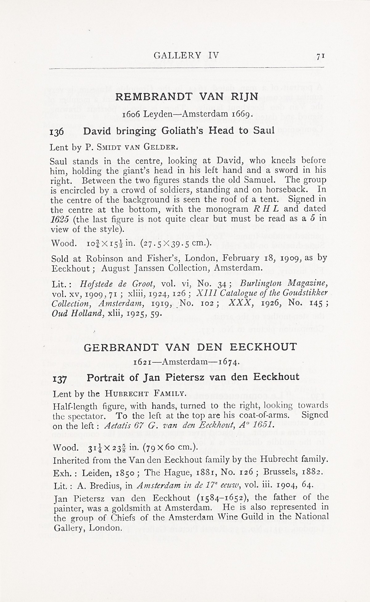 Page 75 of 1929 - Exhibition of Dutch Art 1450-1900