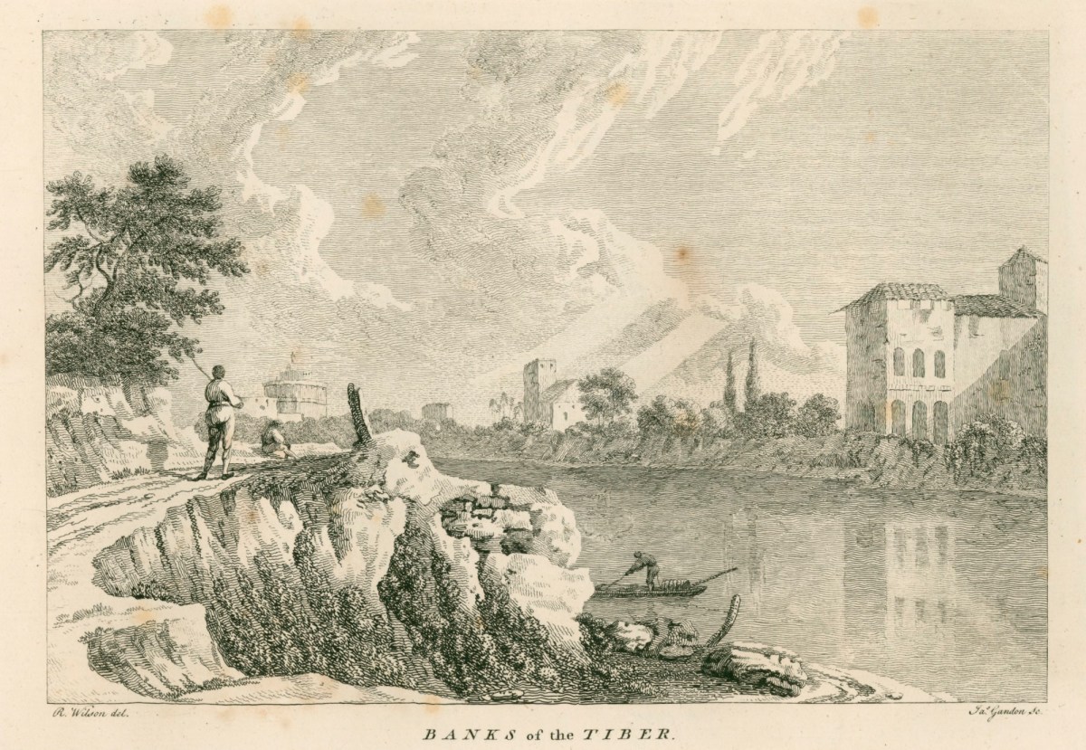 Richard Wilson RA, Banks of the Tiber