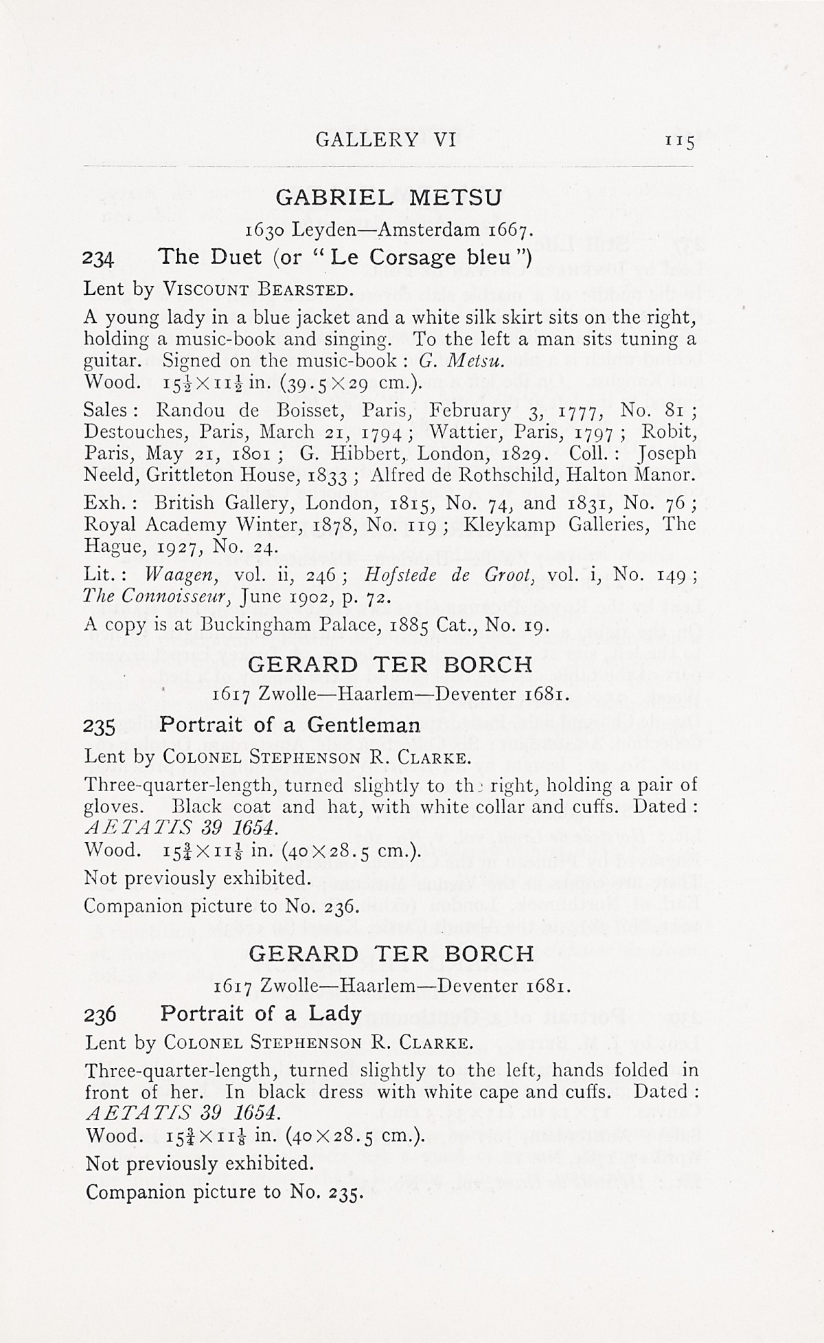 Page 119 of 1929 - Exhibition of Dutch Art 1450-1900
