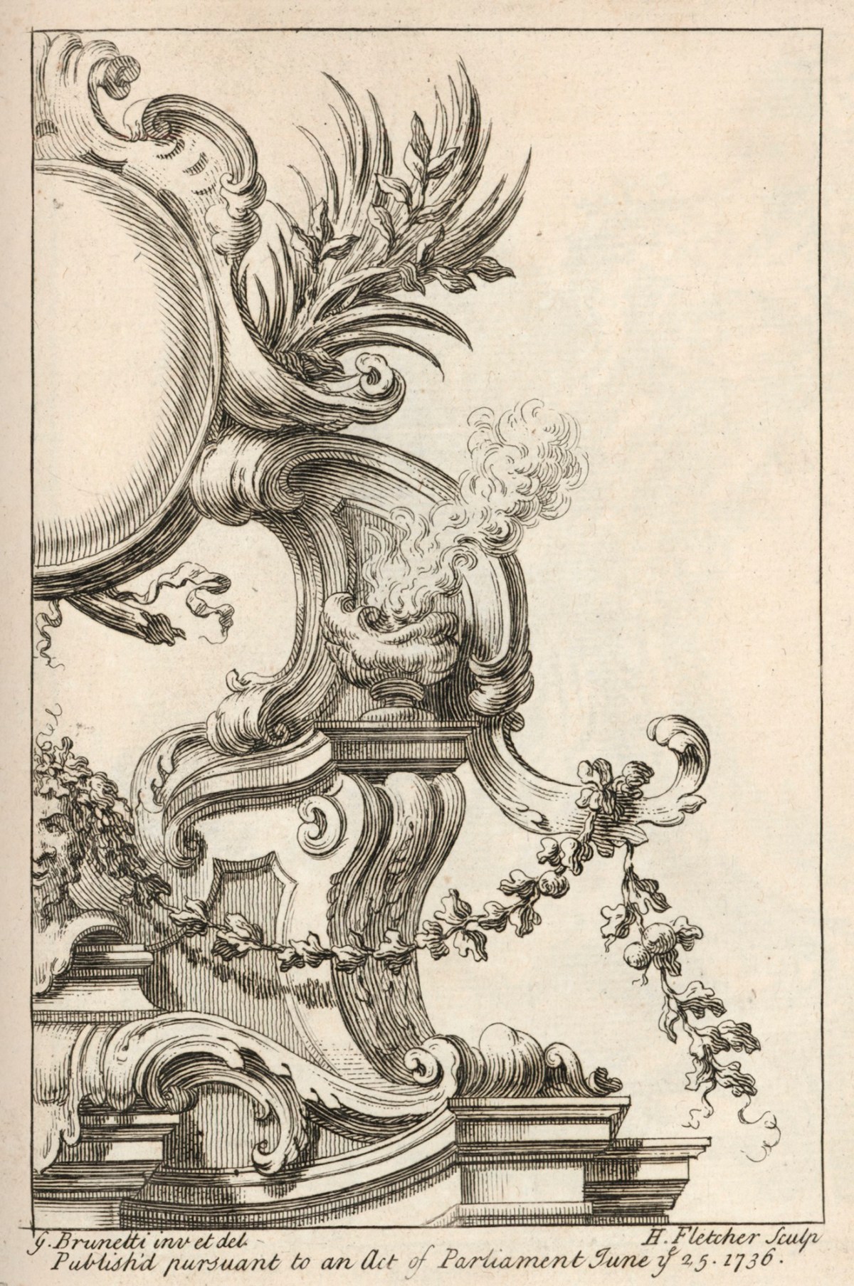 Gaetano Brunetti, Sixty Different Sorts of Ornaments invented by Gaetano Brunetti, Italian painter, very useful to painters, sculptors, stone-carvers, wood-carvers, silversmiths etc.