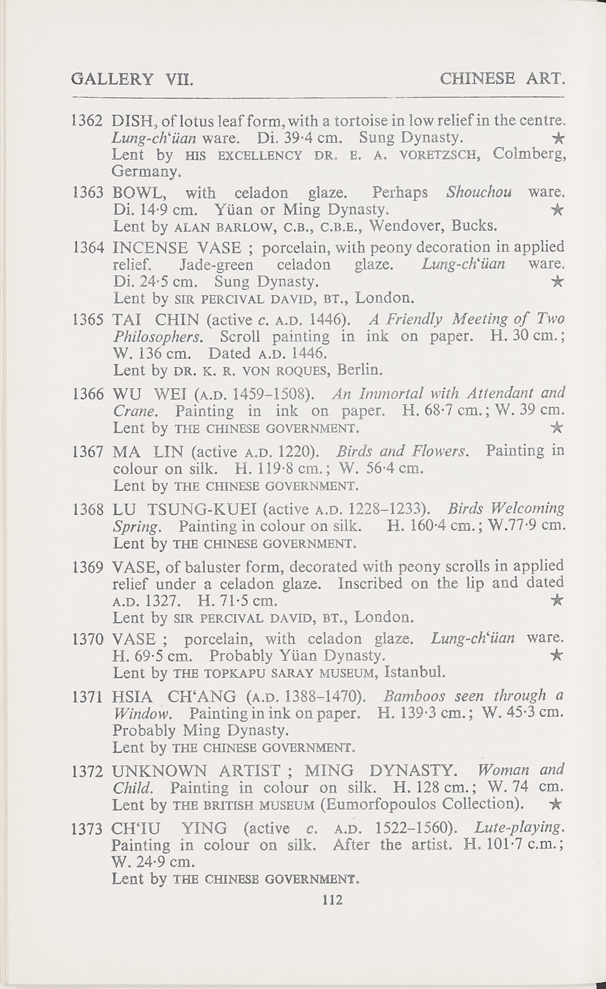 Page 140 of 1935-36 - International Exhibition of Chinese Art