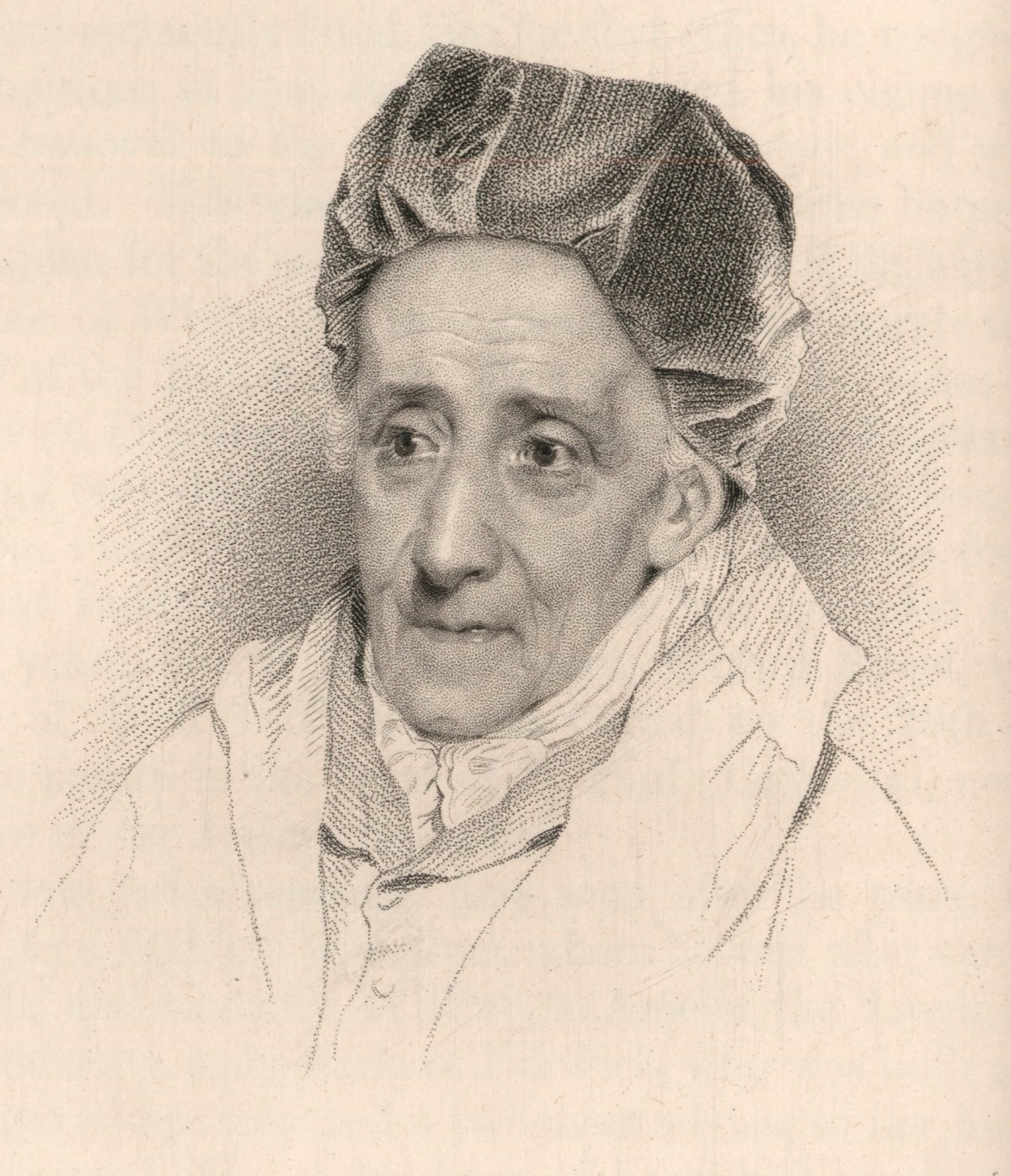 Abraham Wivell, Portrait of James Northcote RA