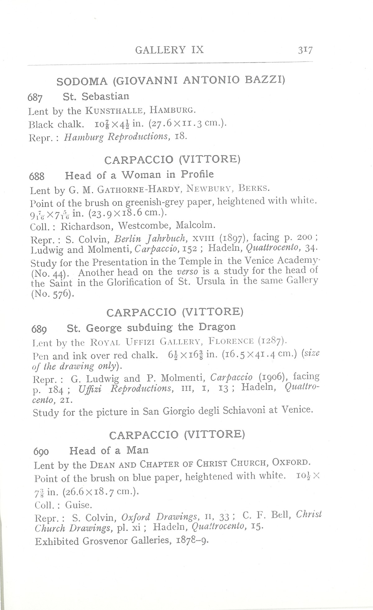 Page 321 of 1930 - Exhibition of Italian Art 1200-1900