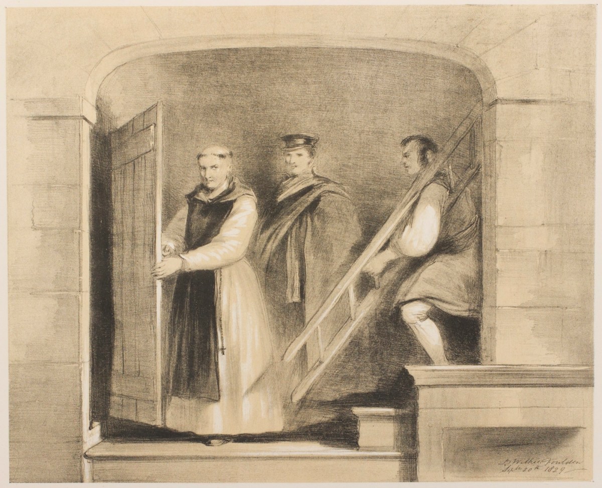 Sir David Wilkie RA, Wilkie examining the Pictures at the Escurial