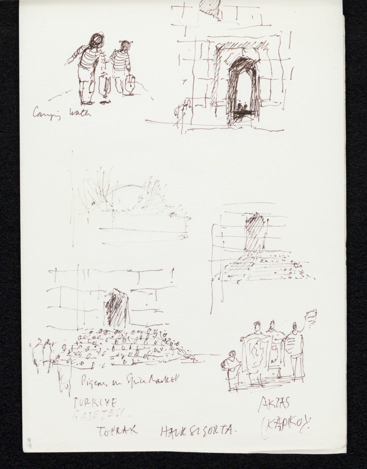 Sir Hugh Casson PRA, Grand tour sketchbook