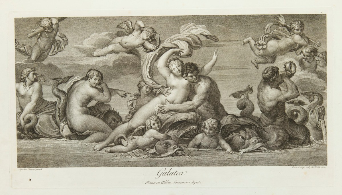 Agostino Carracci, Galatea.