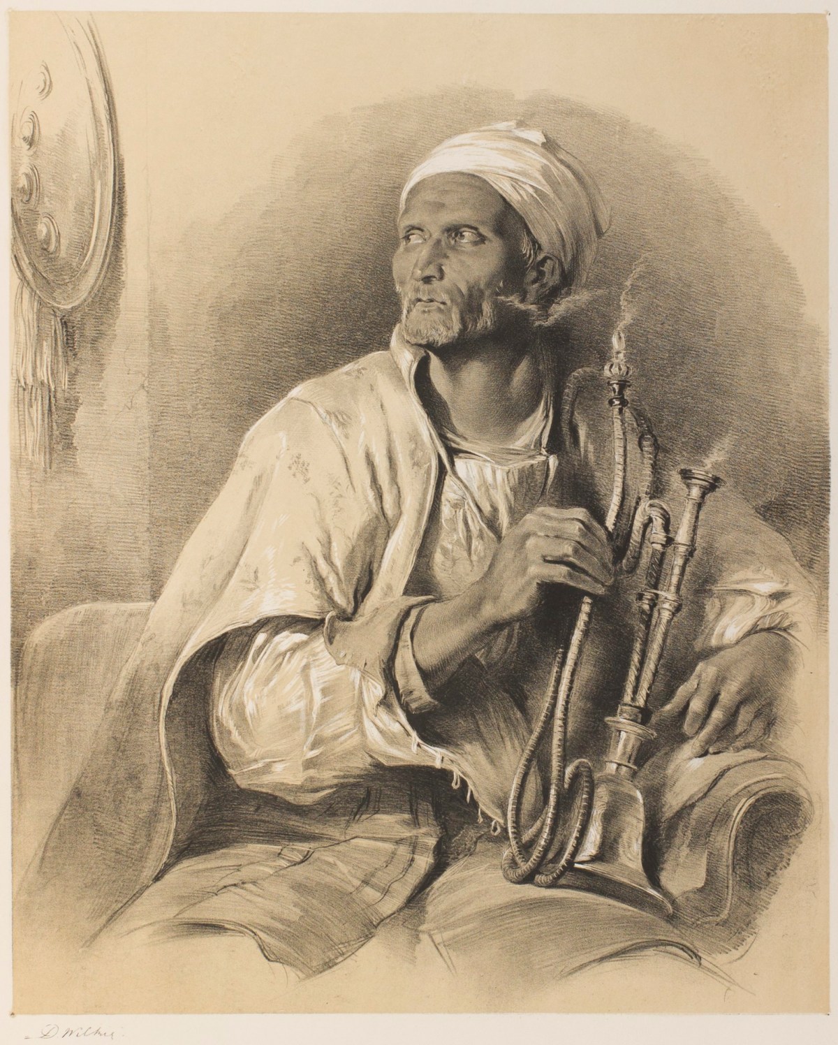 Sir David Wilkie RA, The Indian Hookabadur