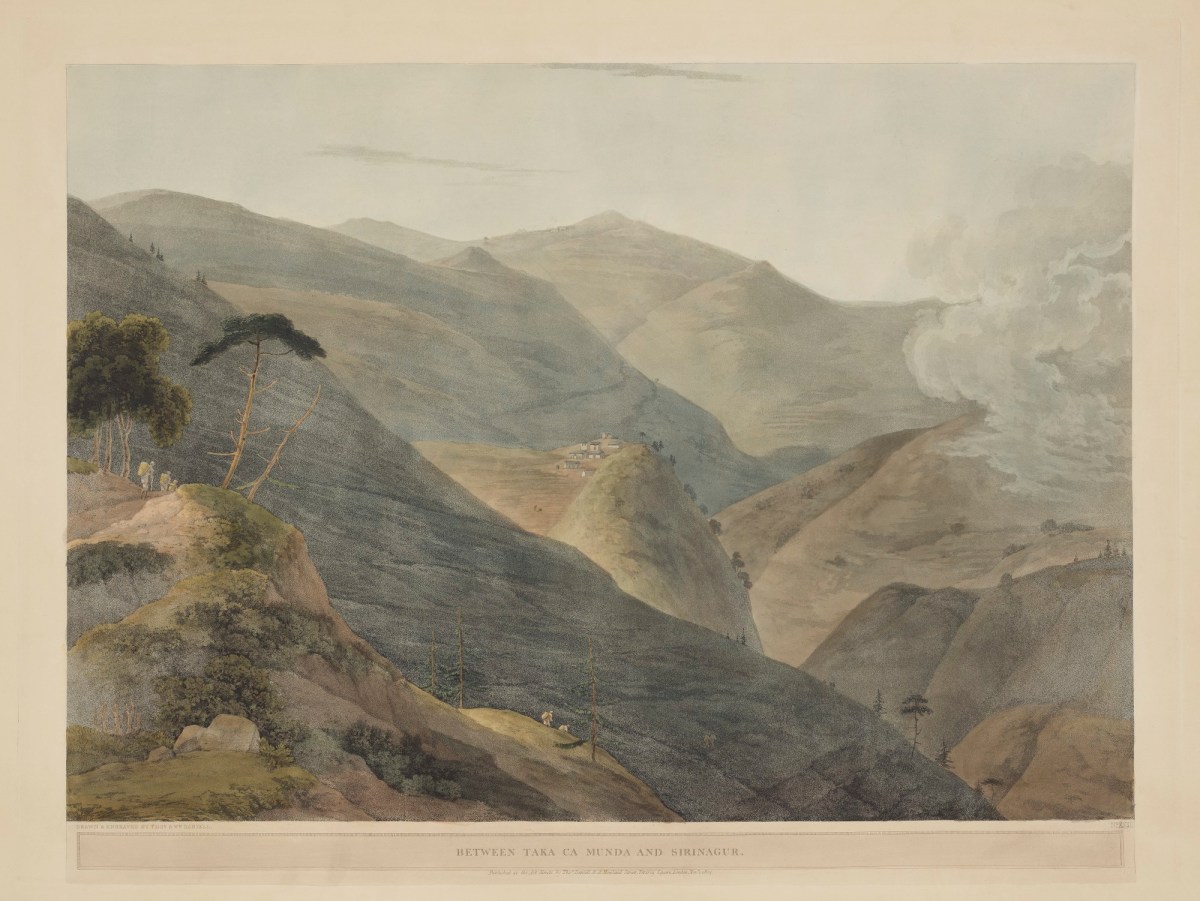 Thomas Daniell RA, Between Taka Ca Munda And Sirinagur