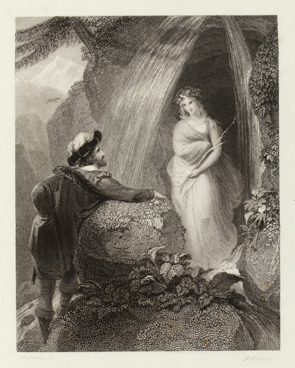 Henry Howard RA, Courting