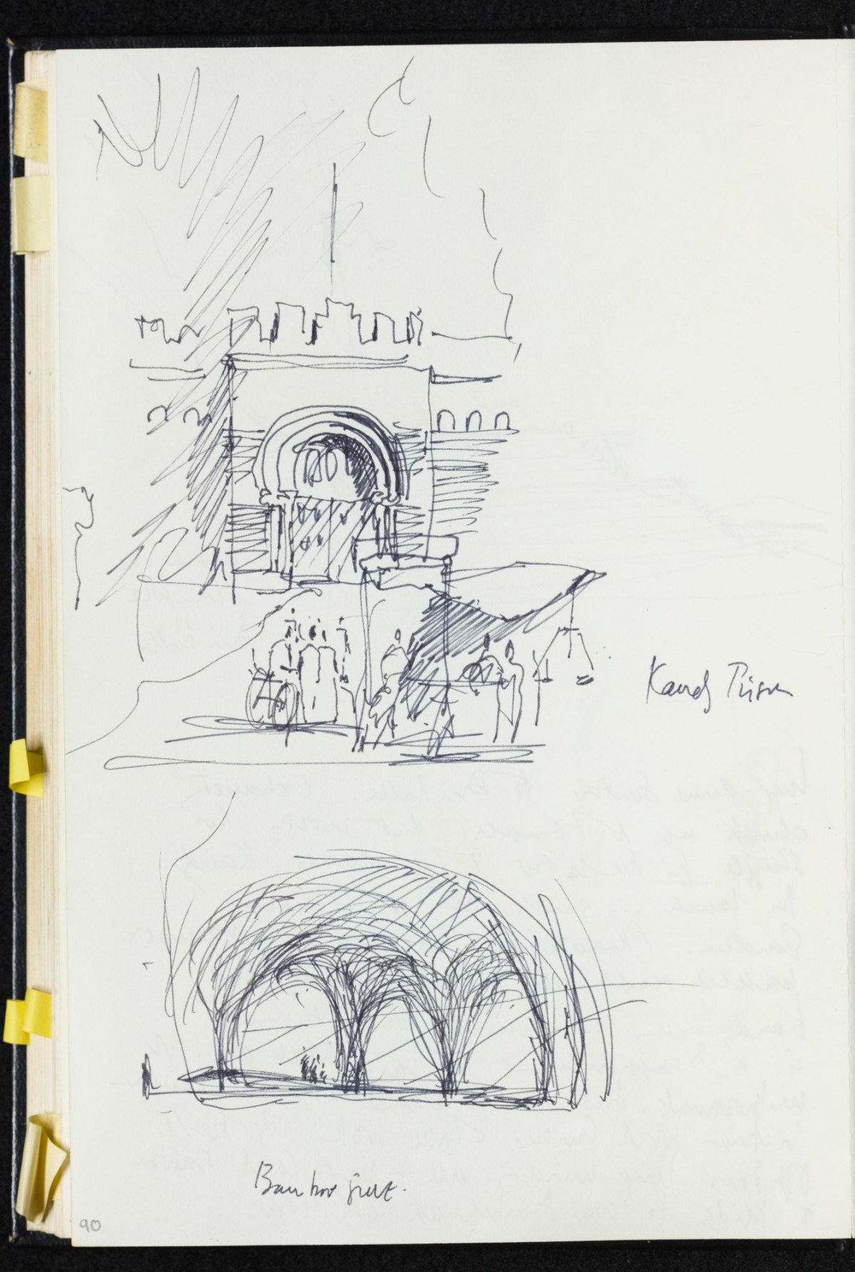 Sir Hugh Casson PRA, Sri Lanka sketchbook