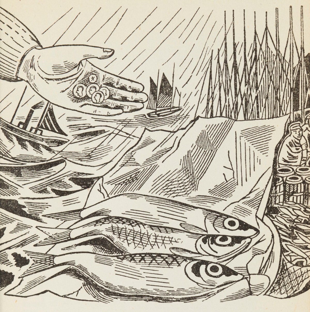 Edward Bawden RA, Fish