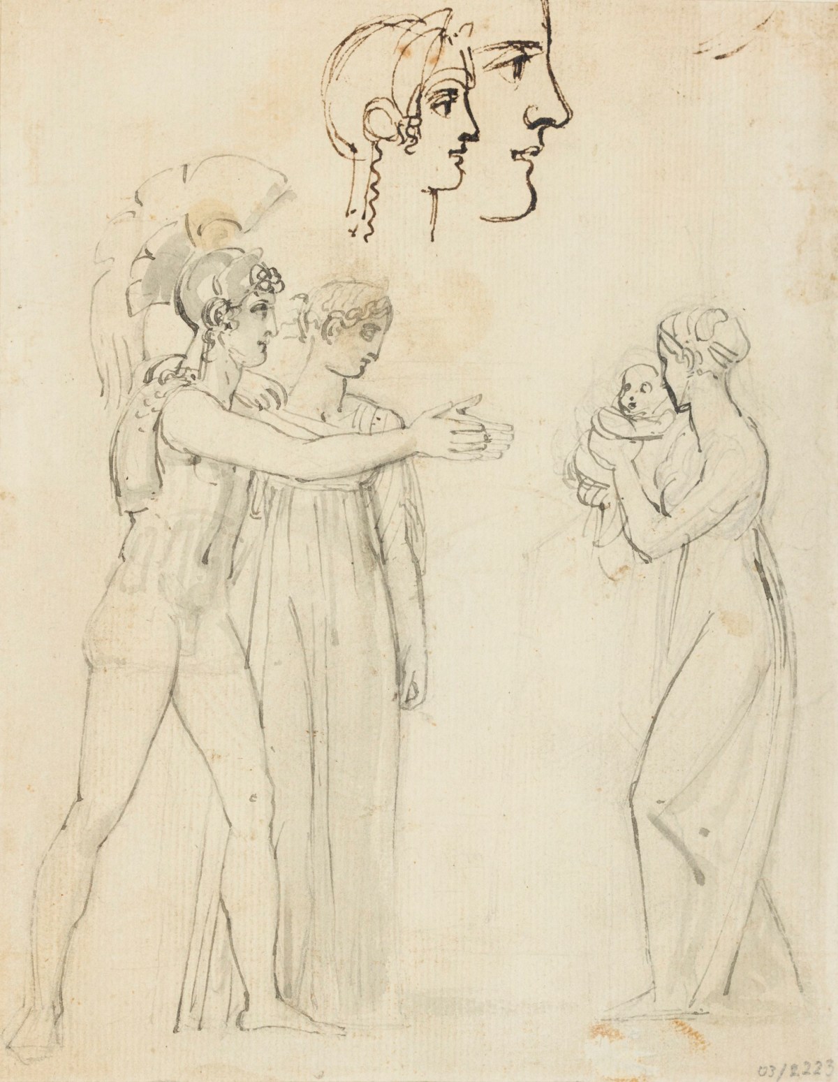 Thomas Stothard RA, Hector and Andromache