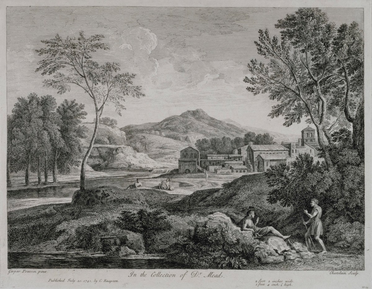 Jean Baptiste Claude Chatelain, An Italian landscape