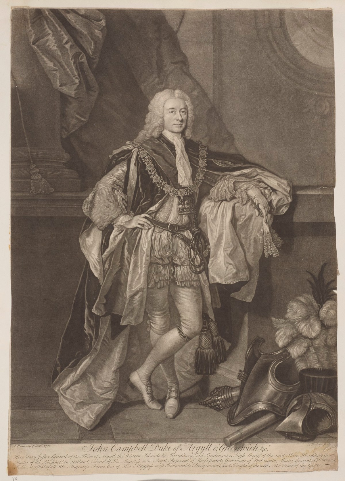 Allan Ramsay, John Campbell, second duke of Argyll and duke of Greenwich