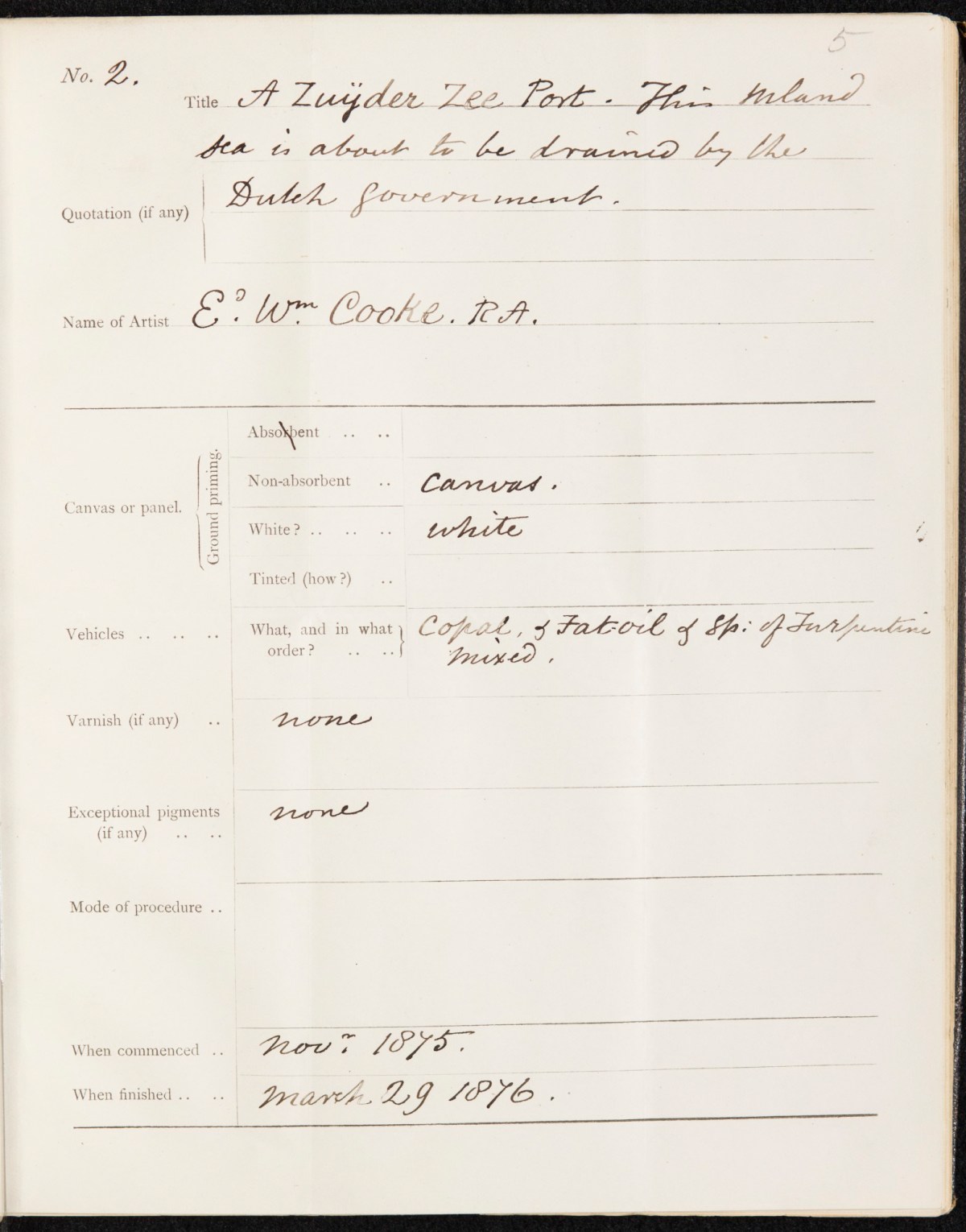 , Members' methods of procedure
