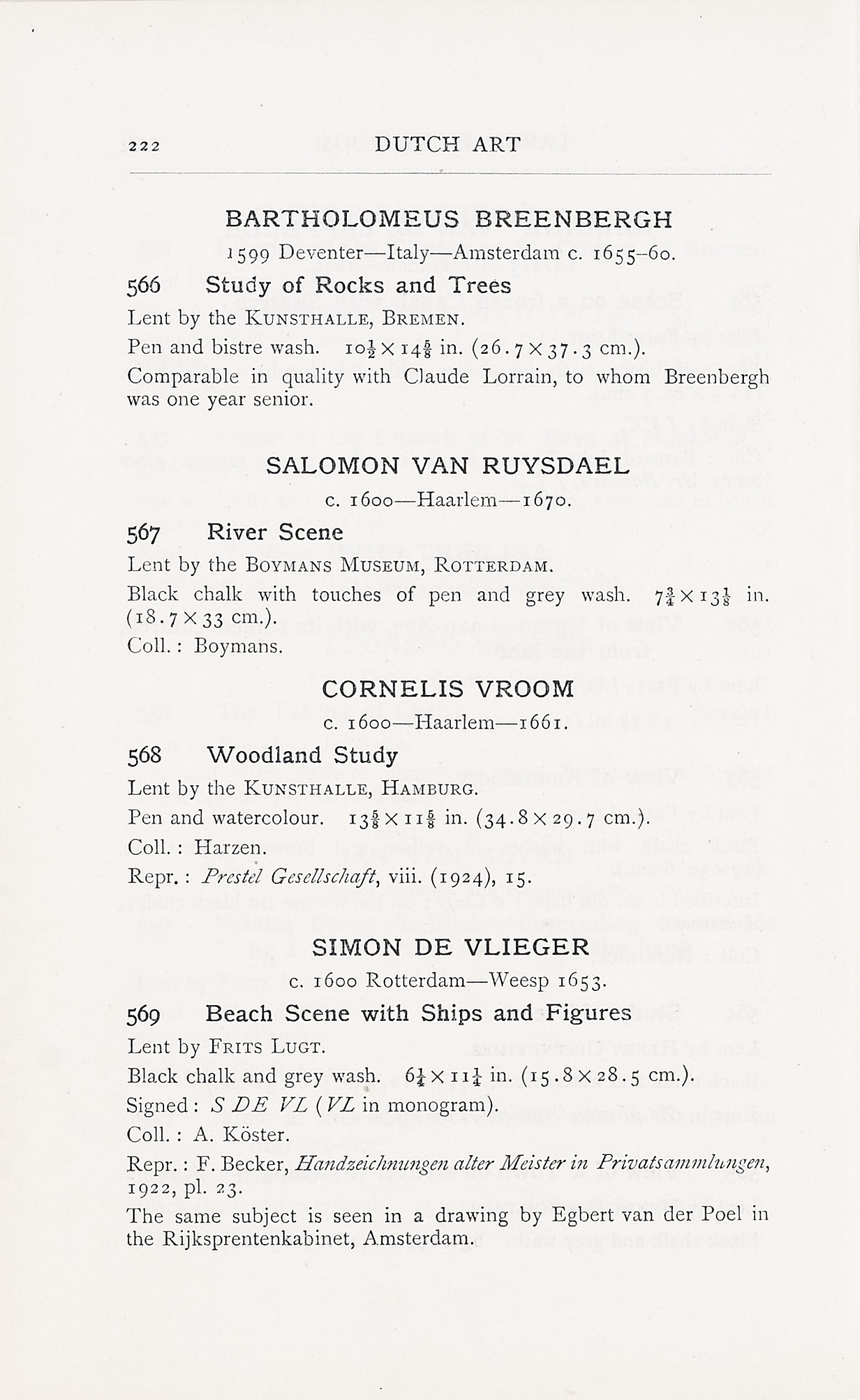 Page 226 of 1929 - Exhibition of Dutch Art 1450-1900