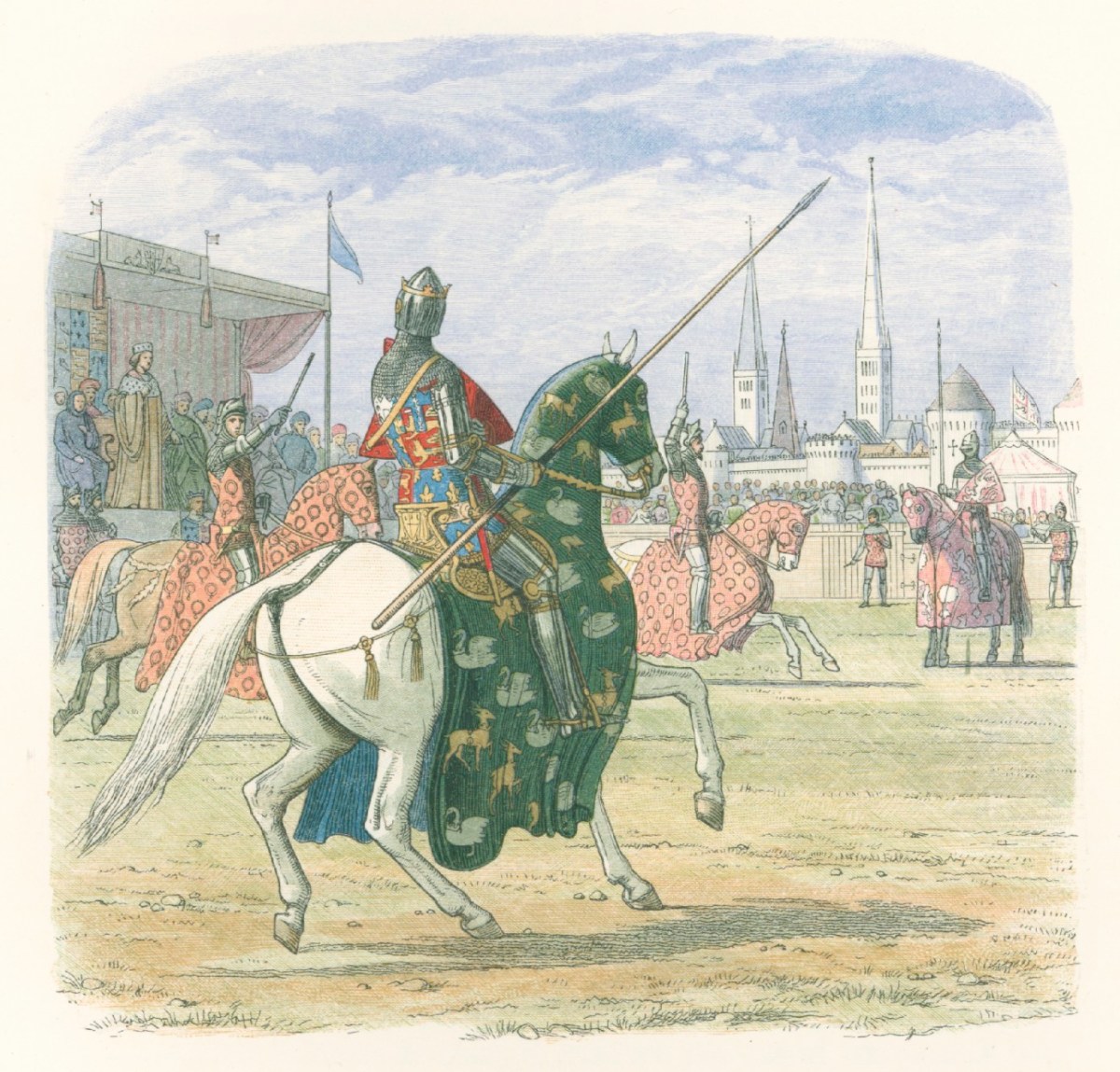 James E. Doyle, Richard II stops the duel between Hereford and Norfolk