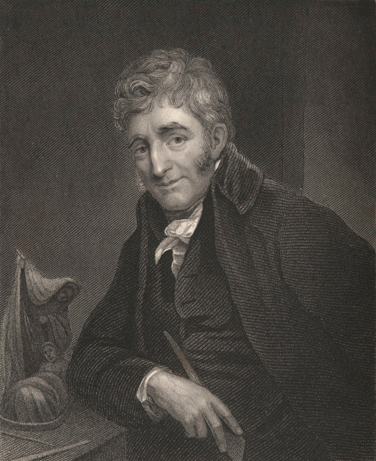 Sir William Beechey RA, Portrait of Joseph Nollekens RA