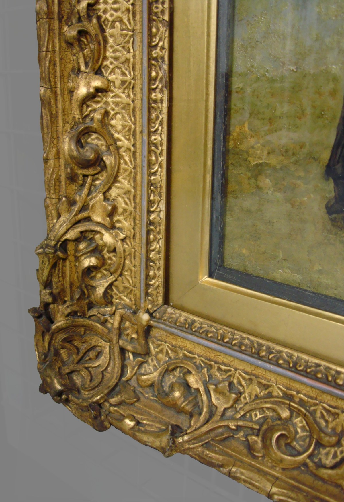 Unknown, Frame for James Ward RA 'Guy Mannering: A Race Horse'