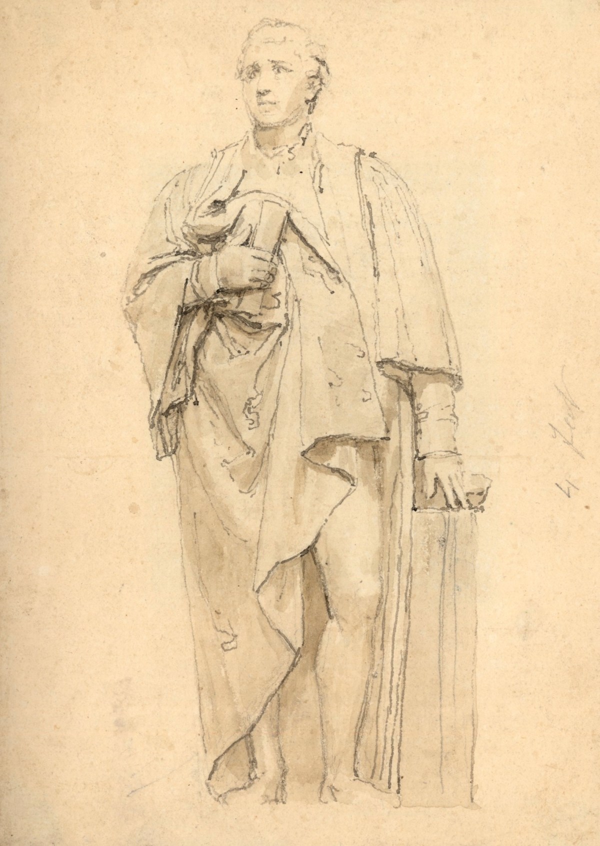 John Flaxman RA, Flaxman's statue of Sir Joshua Reynolds