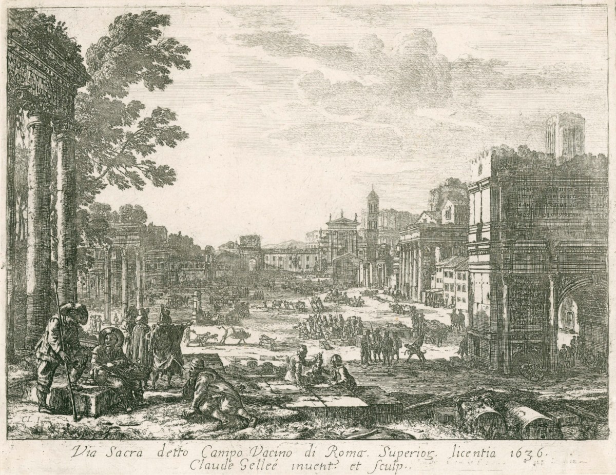 Claude Lorrain, Le Campo Vaccino (The Roman Forum)