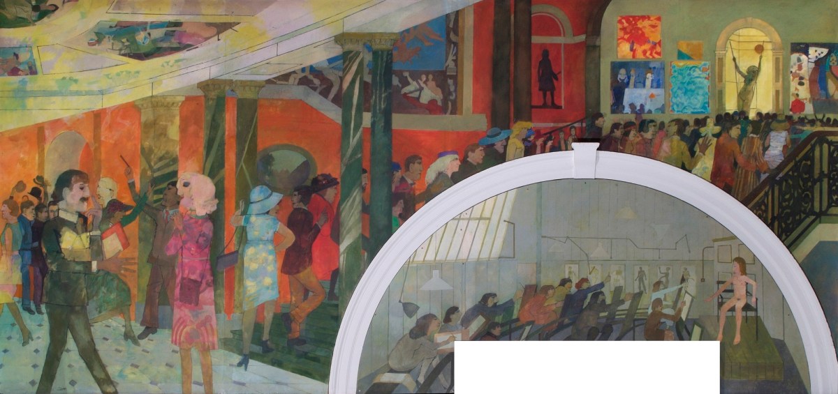 Leonard Rosoman RA, Upstairs and Downstairs