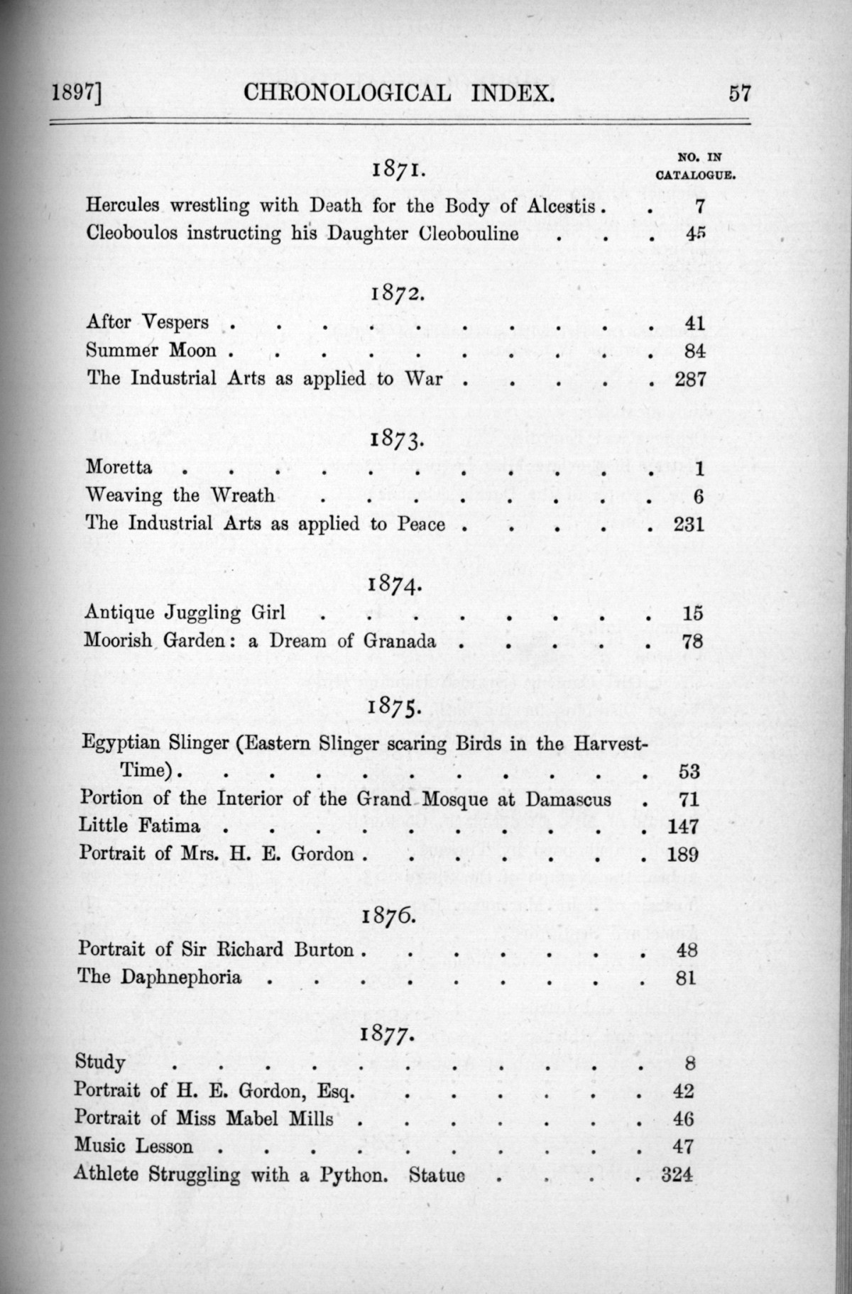 Page 57 of 1897 - Lord Leighton PRA