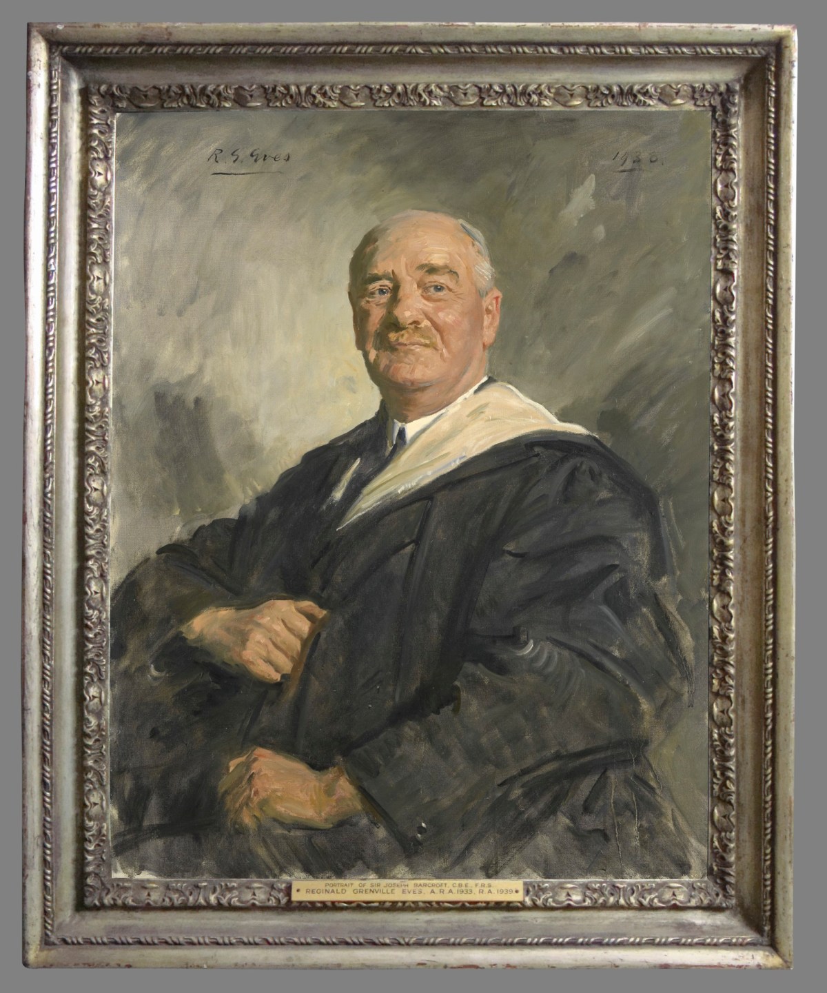 Unknown, Frame for Reginald Eves RA 'Portrait of Sir Joseph Barcroft, C.B.E., F.R.S.'