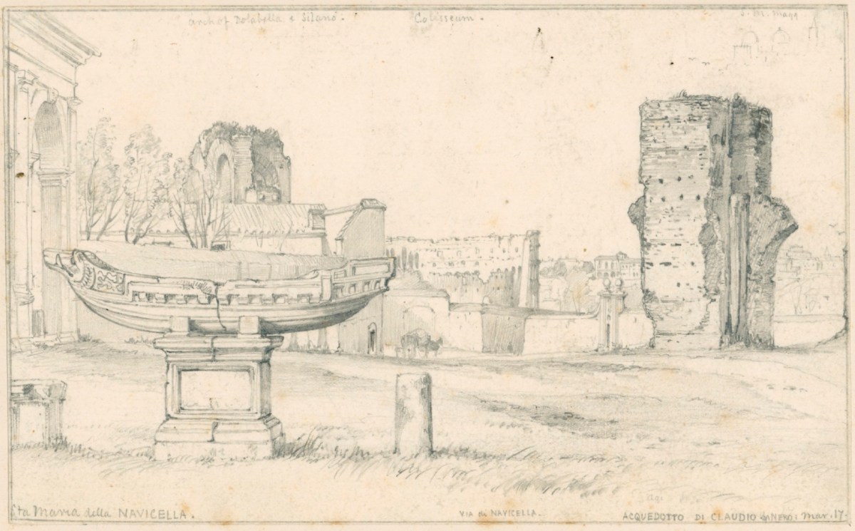 Edward William Cooke RA, Santa Maria della Navicella