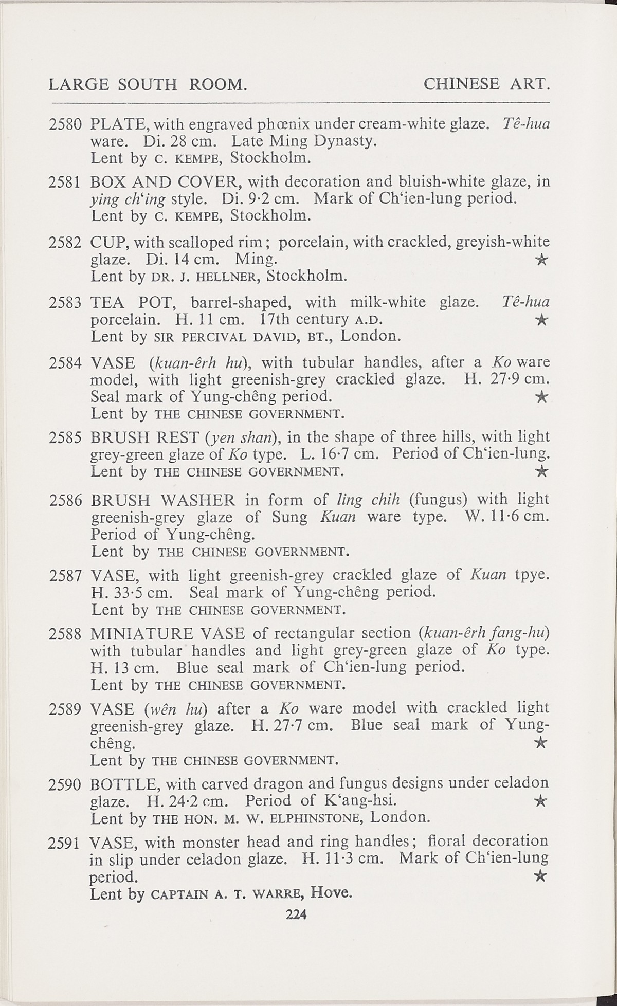 Page 252 of 1935-36 - International Exhibition of Chinese Art