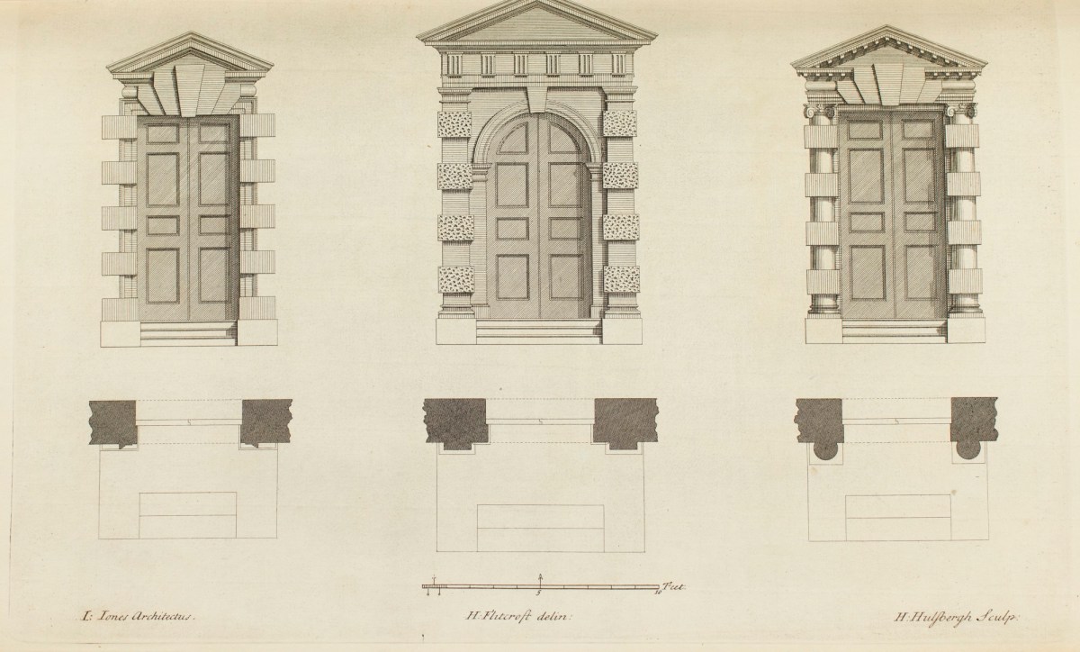 Inigo Jones, Designs for Rustic Doors
