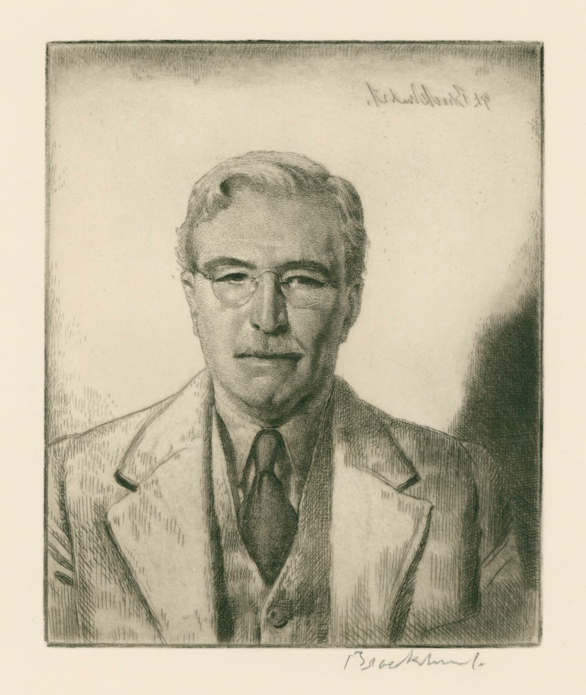 Gerald Leslie Brockhurst RA, Dr. Charles Lee Reese