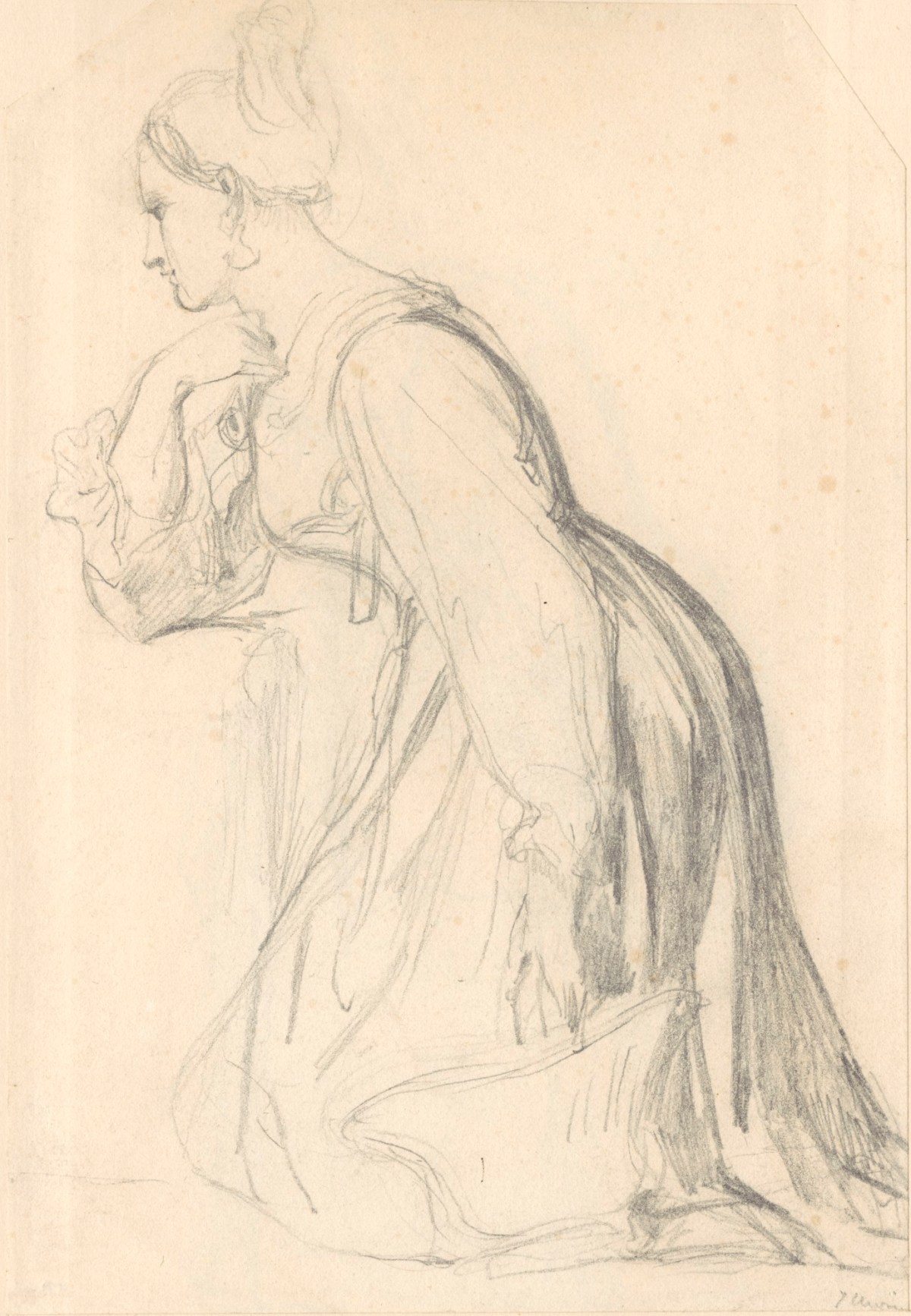 Thomas Uwins RA, Study for 'Castellamare'
