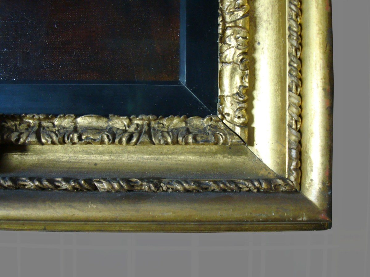 Unknown, Frame for George Richmond RA 'Portrait of Sir George Gilbert Scott, R.A.'
