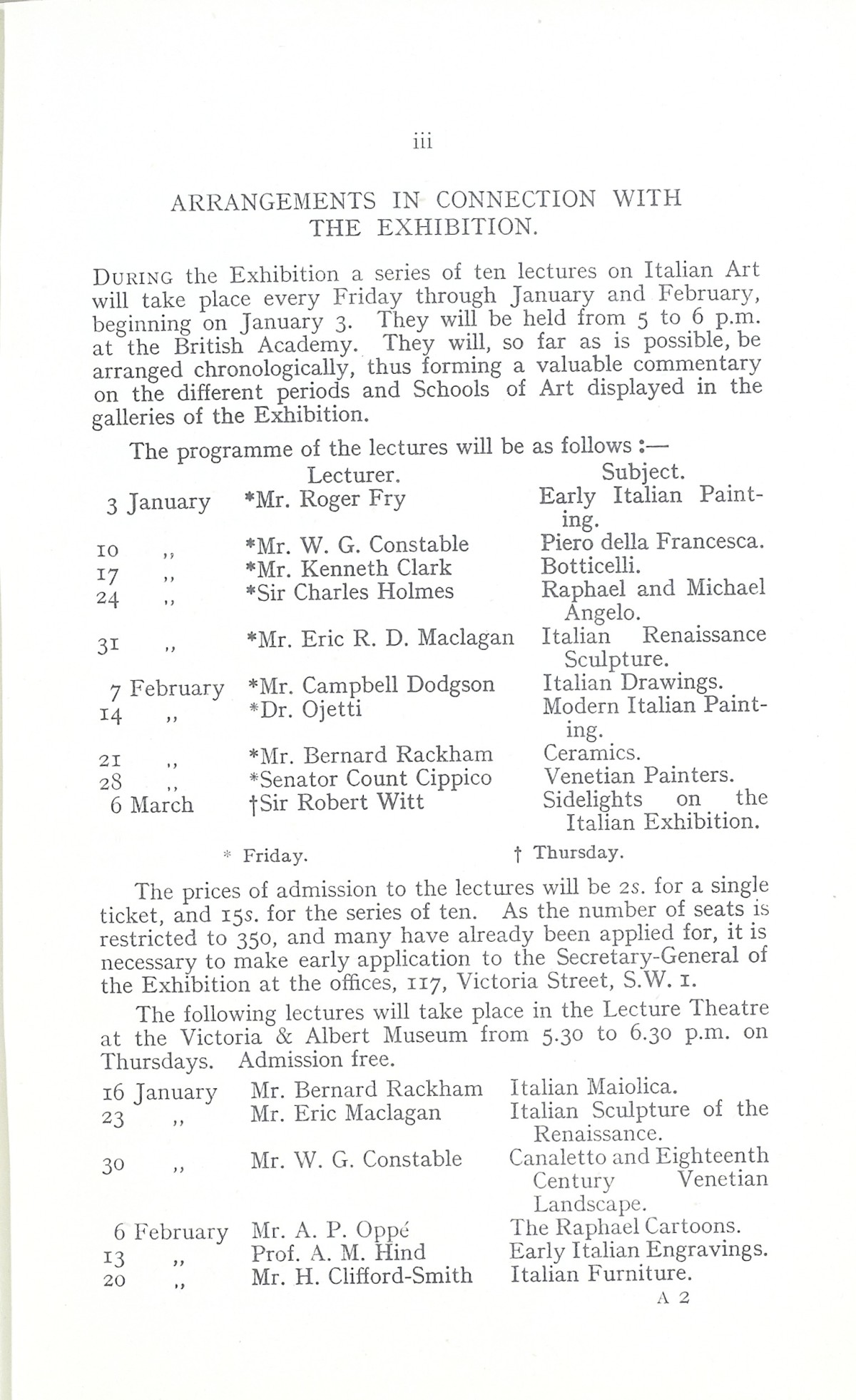 Page 7 of 1930 - Exhibition of Italian Art 1200-1900