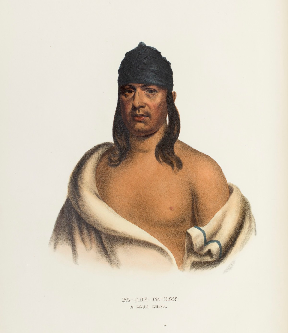 Charles Bird King, Pa - She - Pa - Haw, a Sauk chief
