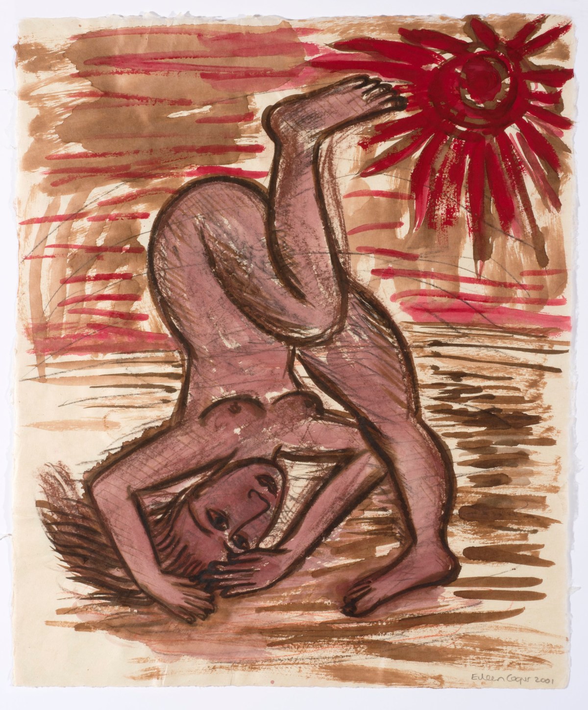 Eileen Cooper RA, Red Sun